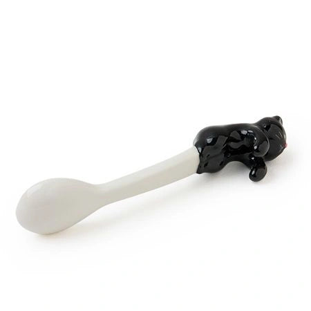 Cat Hanging Spoon - Black