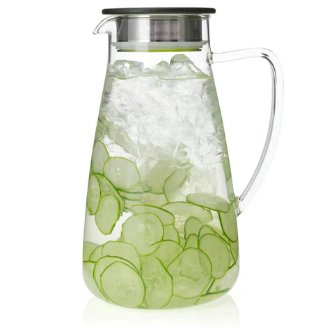 Flask Glass Iced Tea Jug 64 oz.