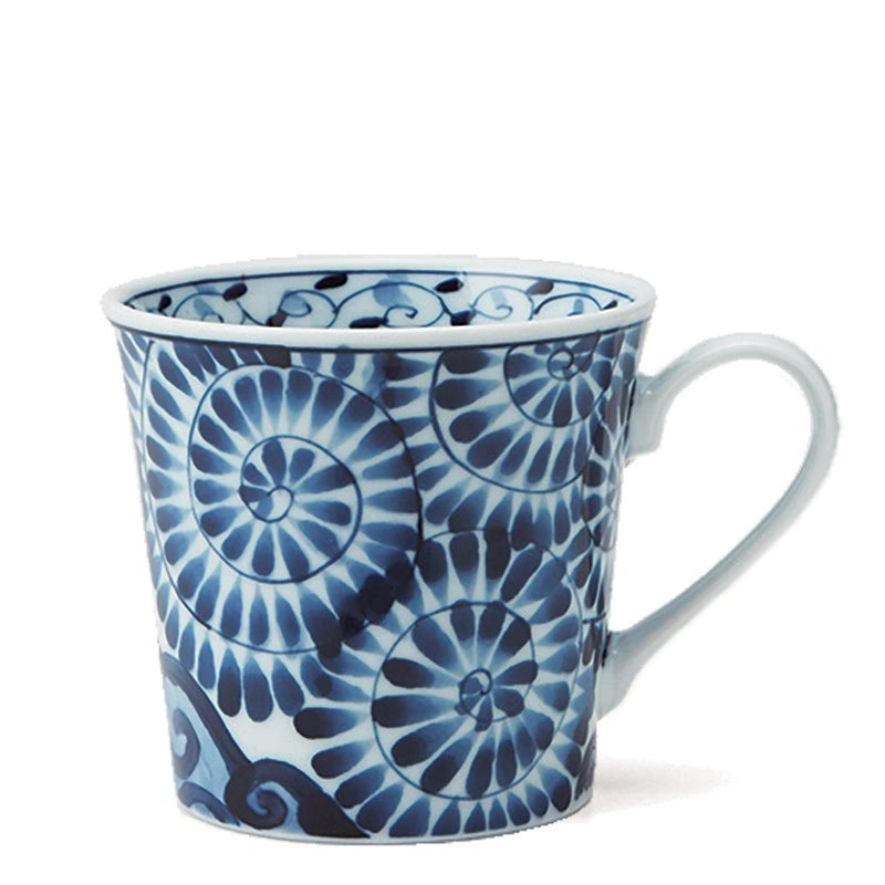 Blue & White Arabesque Mug 10 oz.