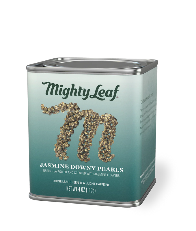 Jasmine Downy Pearls Loose Leaf Tin, 4oz