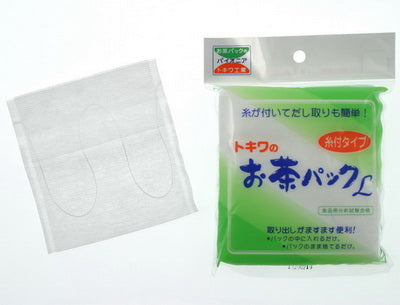 Tea bags for loose leaf tea, Large Teapot size with string (size 10.5cm x 11cm).