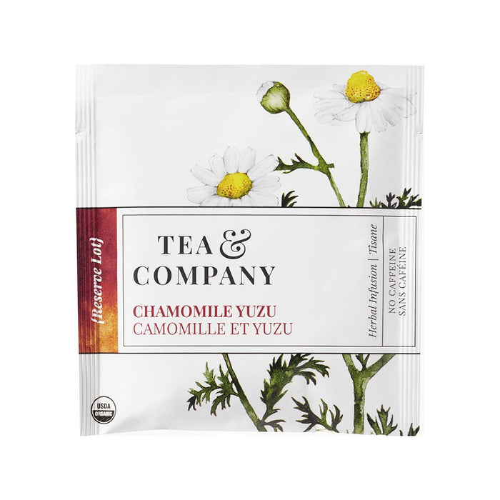 Organic Chamomile Yuzu 100-Ct. Tea Bags