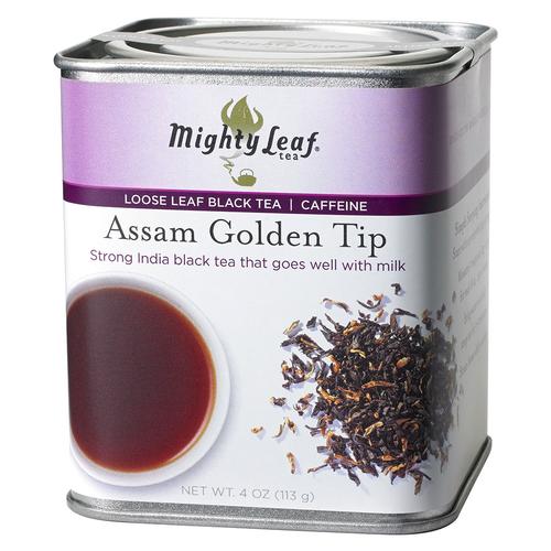 Boîte de thé Assam en vrac aux bourgeons dorés, 4oz